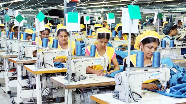 large scale garment production